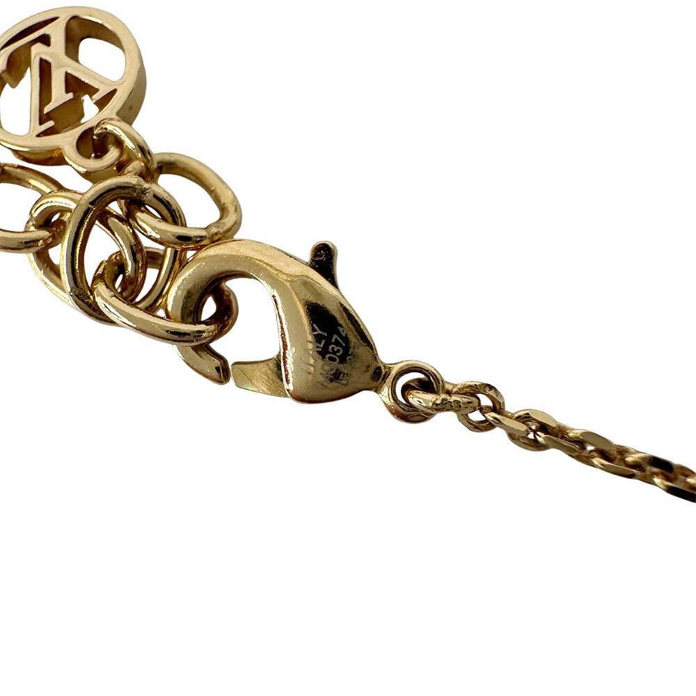 LOUIS VUITTON Gold Charm Bracelet - Picture 4 of 8